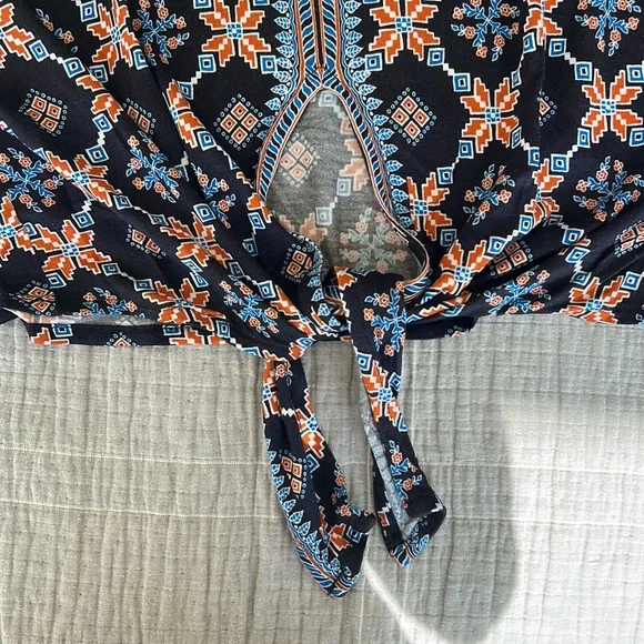 Sandro Patterned Top - Picture 4 of 5